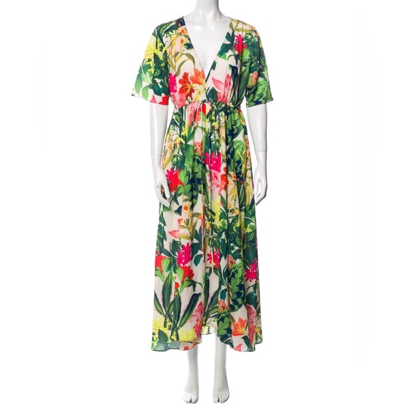 Cara Cara Drawstring Floral Dress (Size XS/S) - Picture 2 of 9